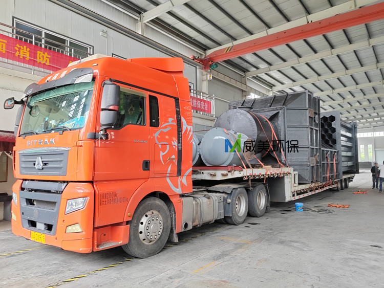 危廢焚燒尾氣濕電除塵器發(fā)貨遼寧省