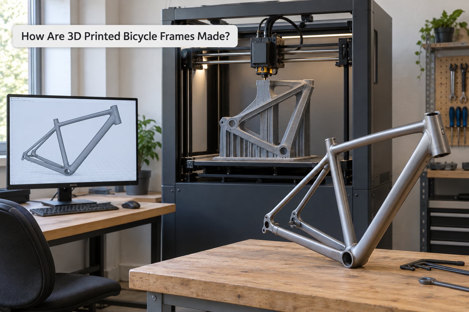How Are 3D Printed Bicycle Frames Made?