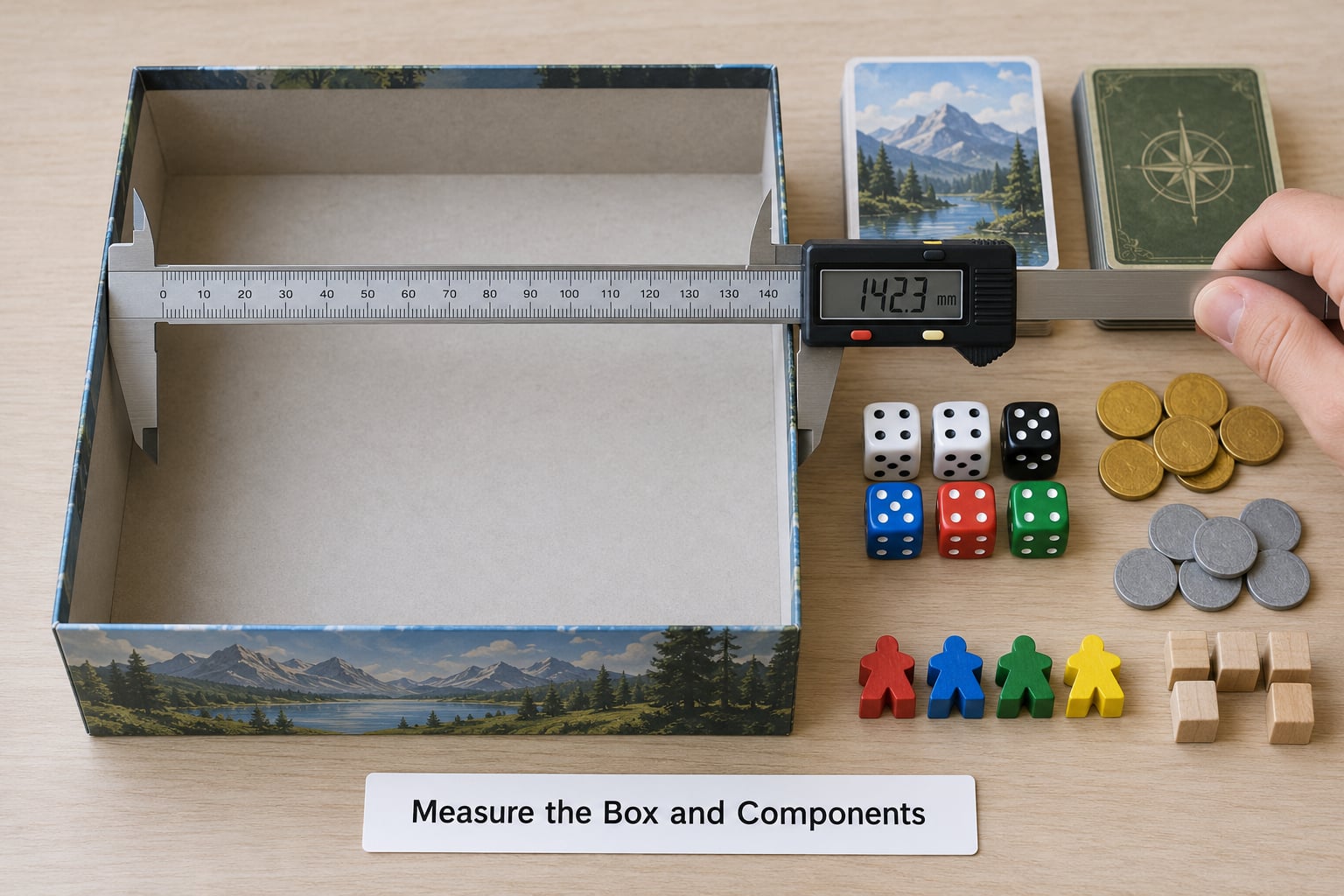 Measure the Box and Components