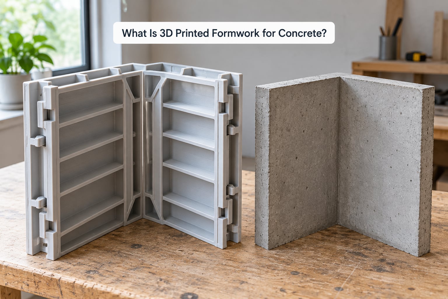 What Is 3D Printed Formwork for Concrete?