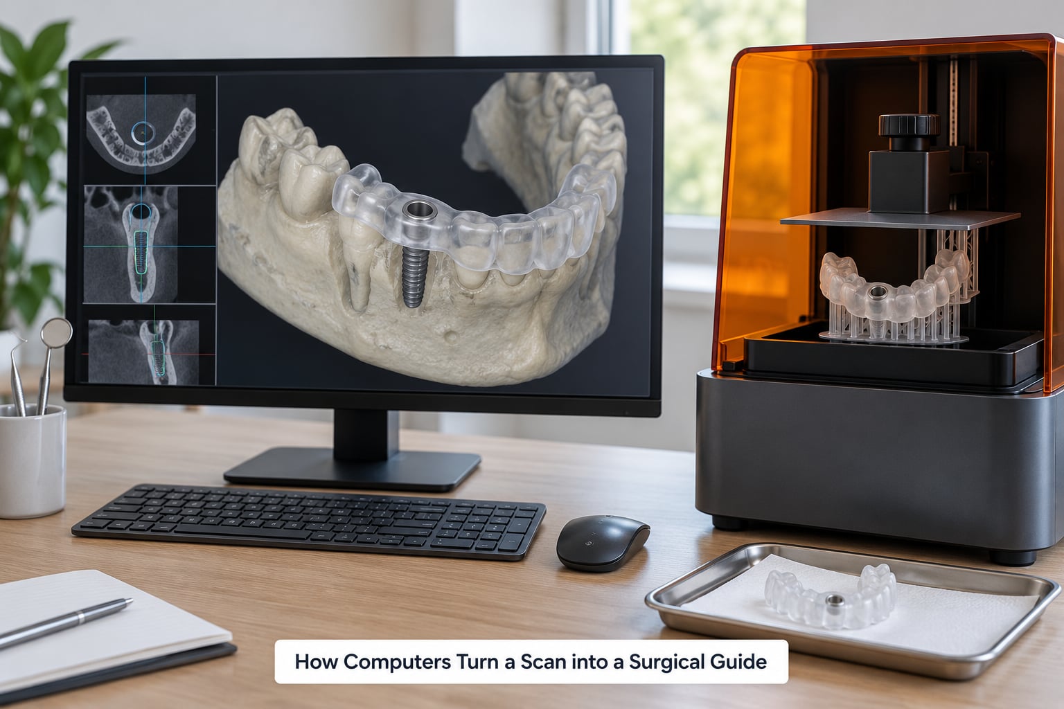 How Computers Turn a Scan into a Surgical Guide