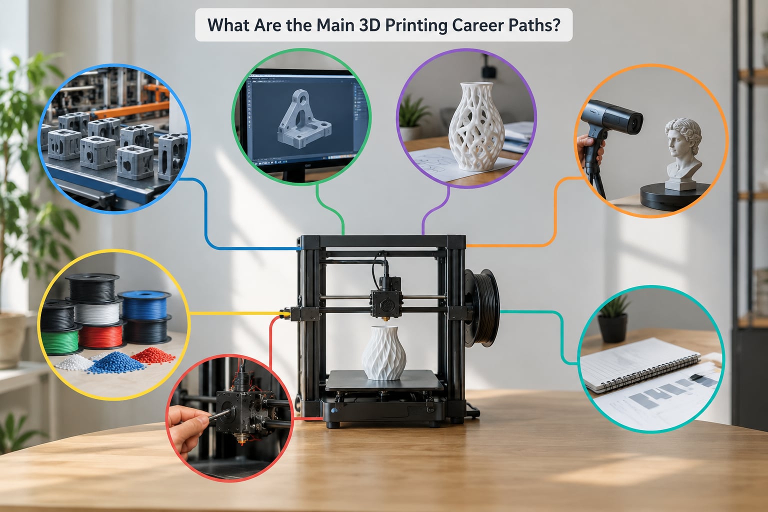What Are the Main 3D Printing Career Paths?