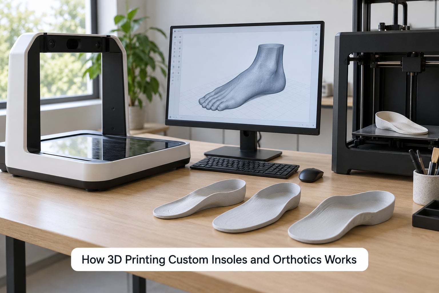 How 3D Printing Custom Insoles and Orthotics Works