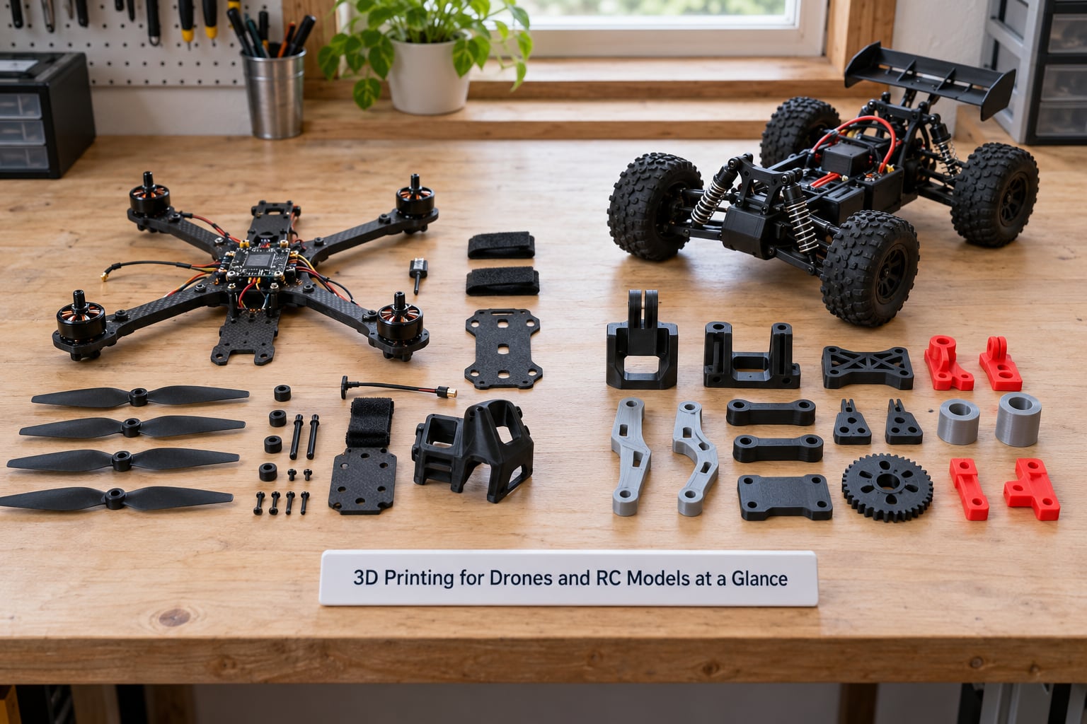 3D Printing for Drones and RC Models at a Glance