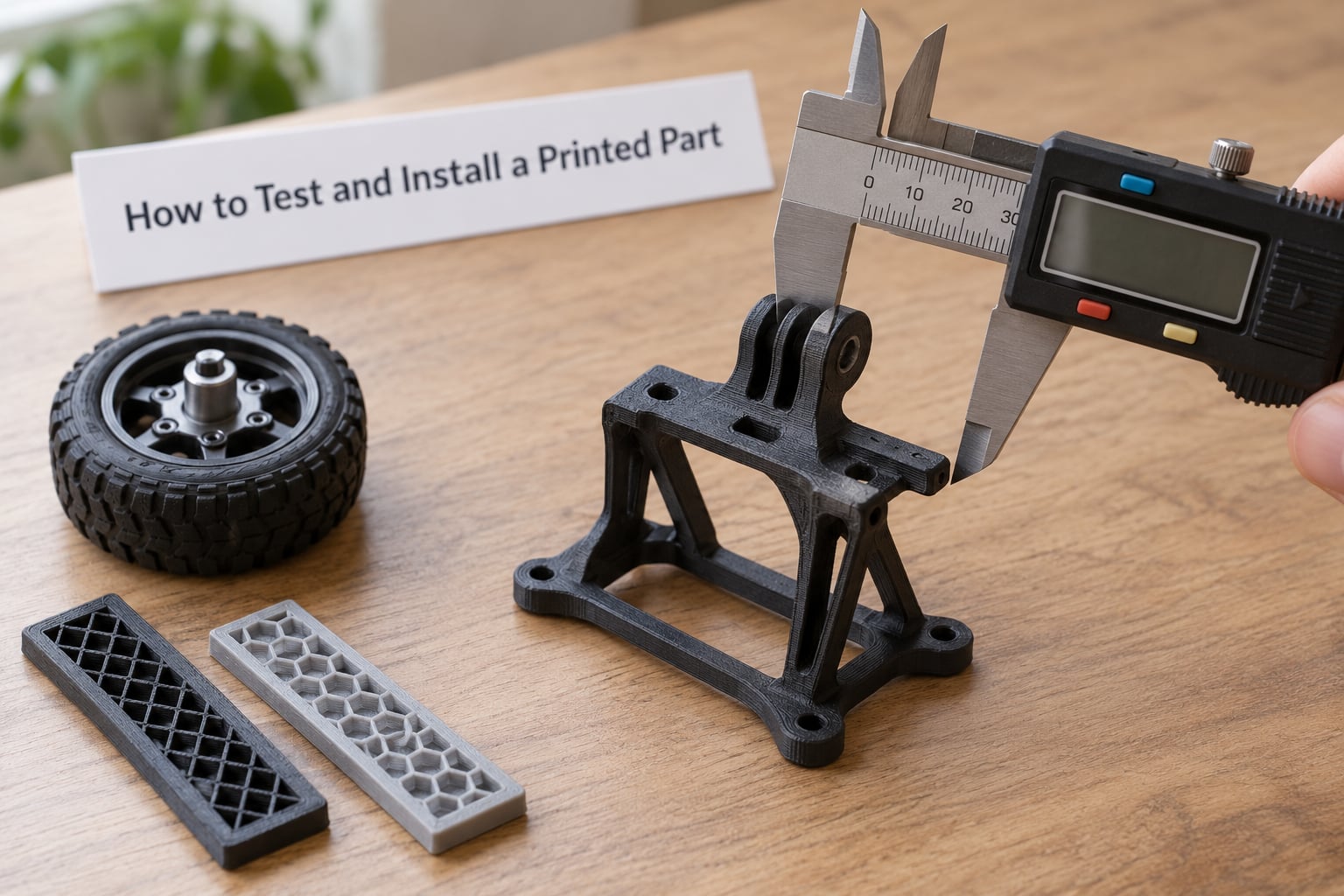 How to Test and Install a Printed Part