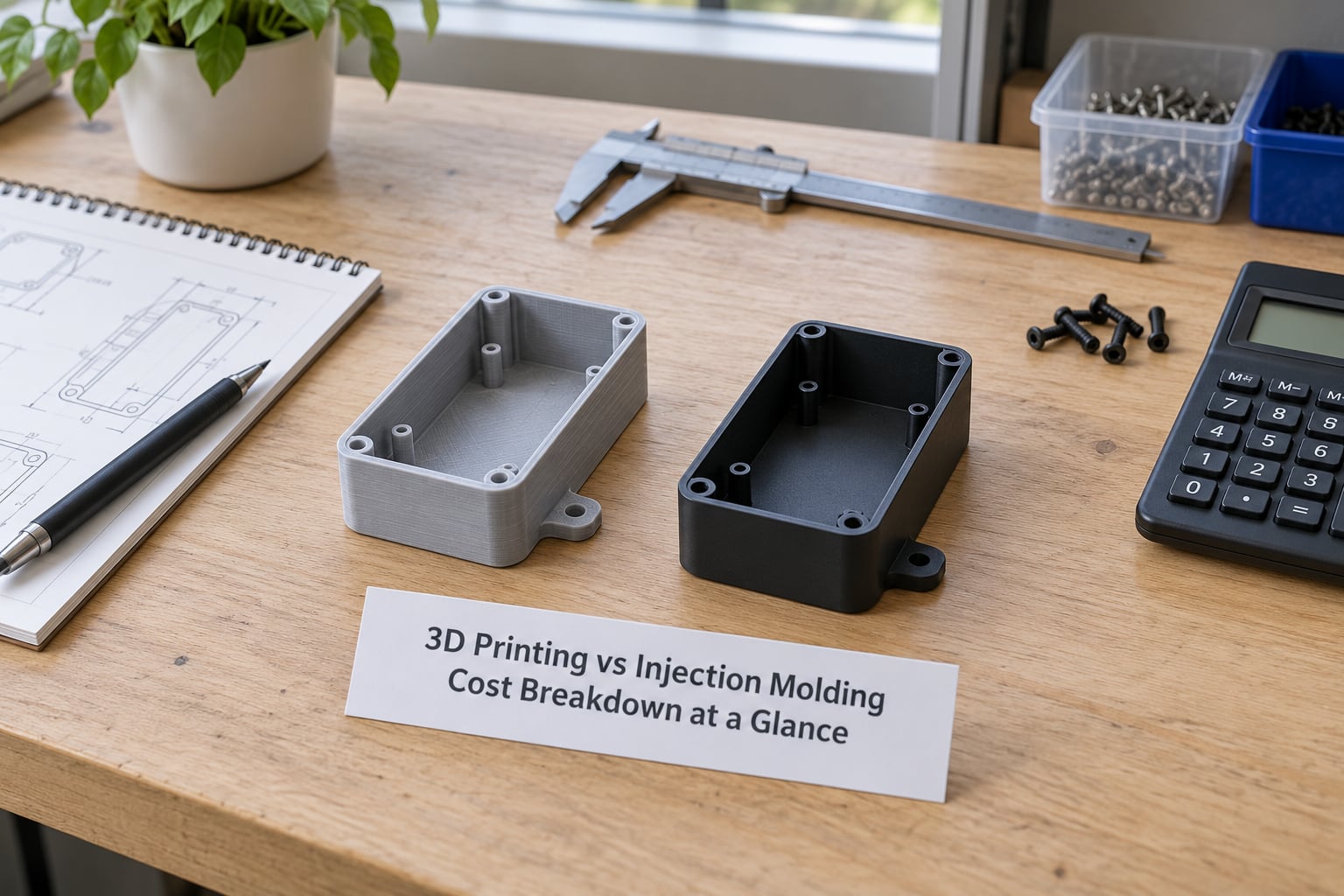 3D Printing vs Injection Molding Cost Breakdown at a Glance