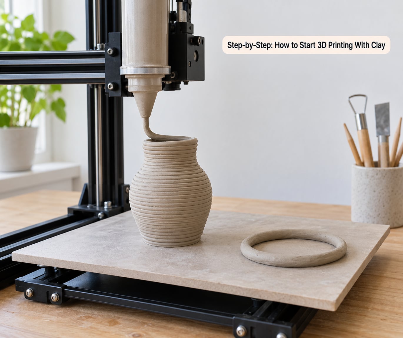 Step-by-Step: How to Start 3D Printing With Clay