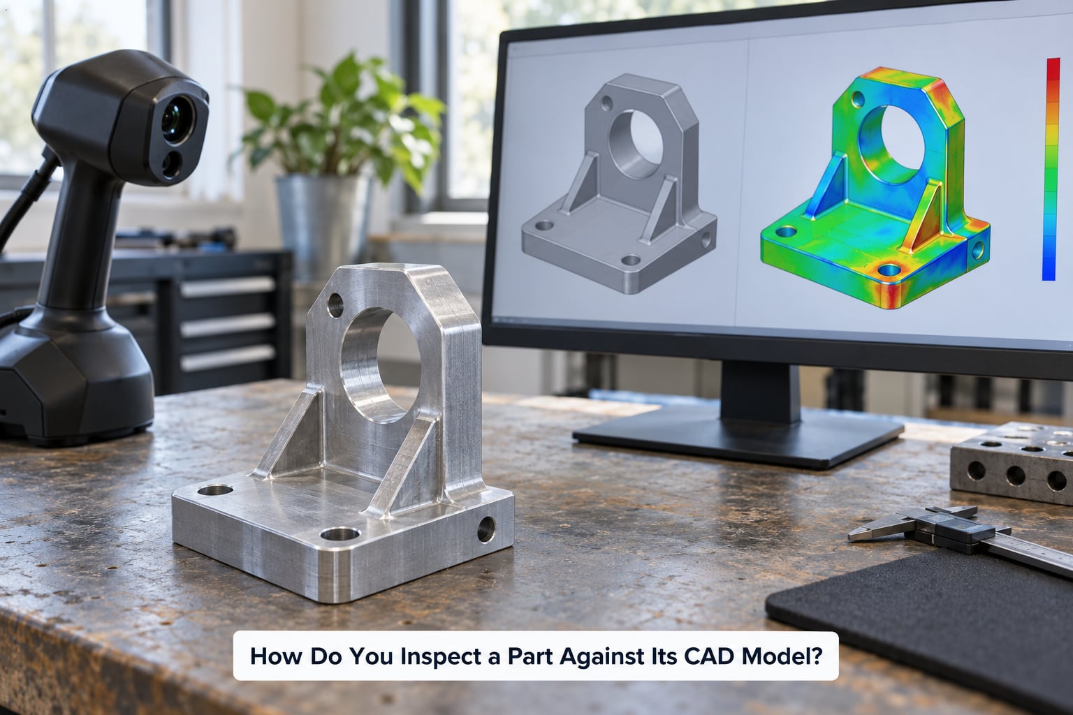 How Do You Inspect a Part Against Its CAD Model?