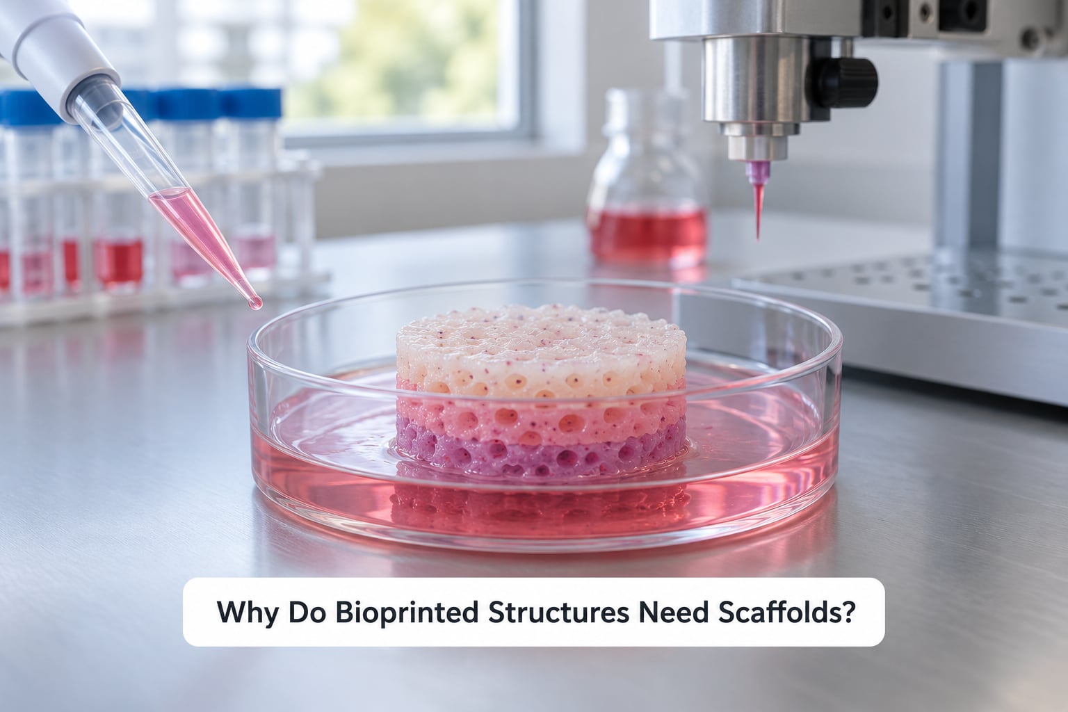 Why Do Bioprinted Structures Need Scaffolds?