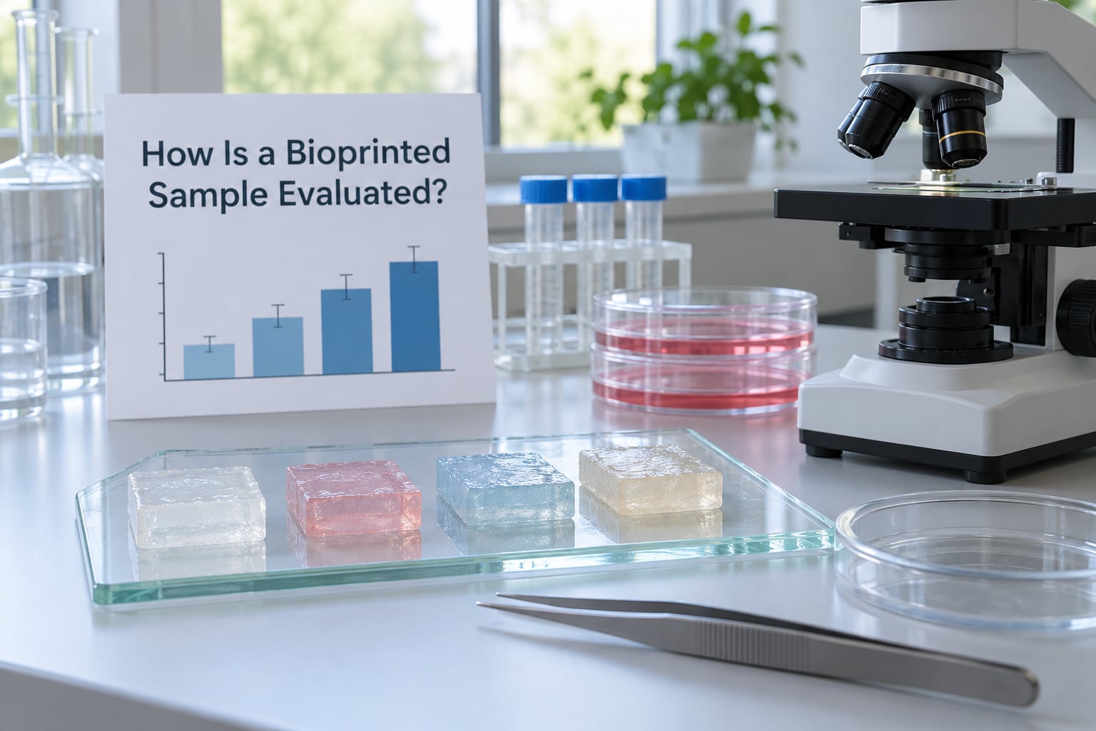 How Is a Bioprinted Sample Evaluated?
