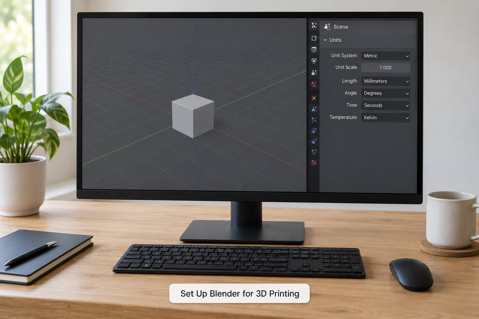 Set Up Blender for 3D Printing