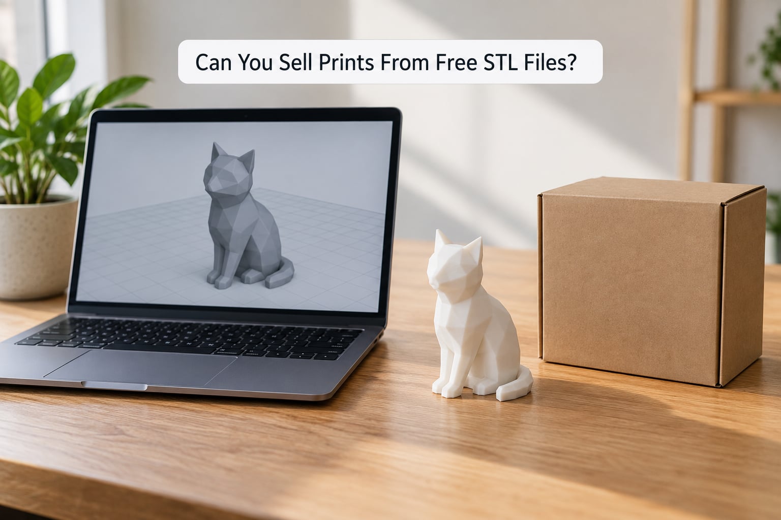 Can You Sell Prints From Free STL Files?