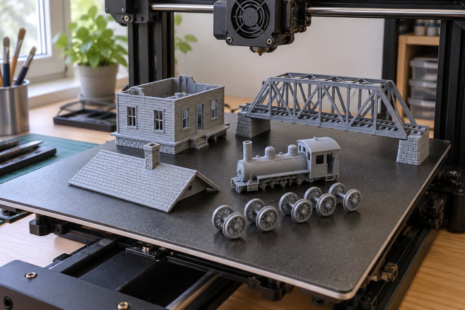 3d printing for model railroads