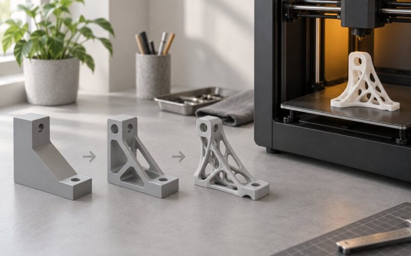 Topology Optimization Explained for Printed Parts (2026)