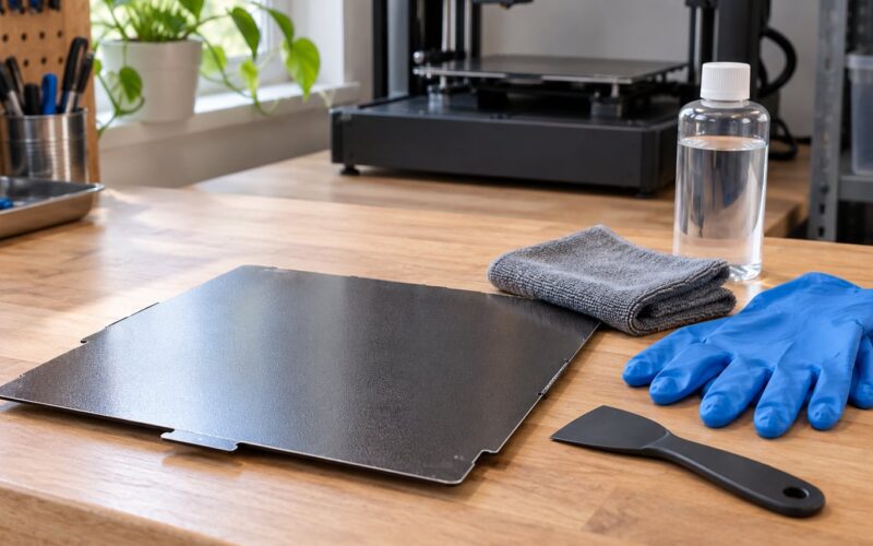 How to Clean a 3D Printer Bed Properly: Easy Steps (October 2026)