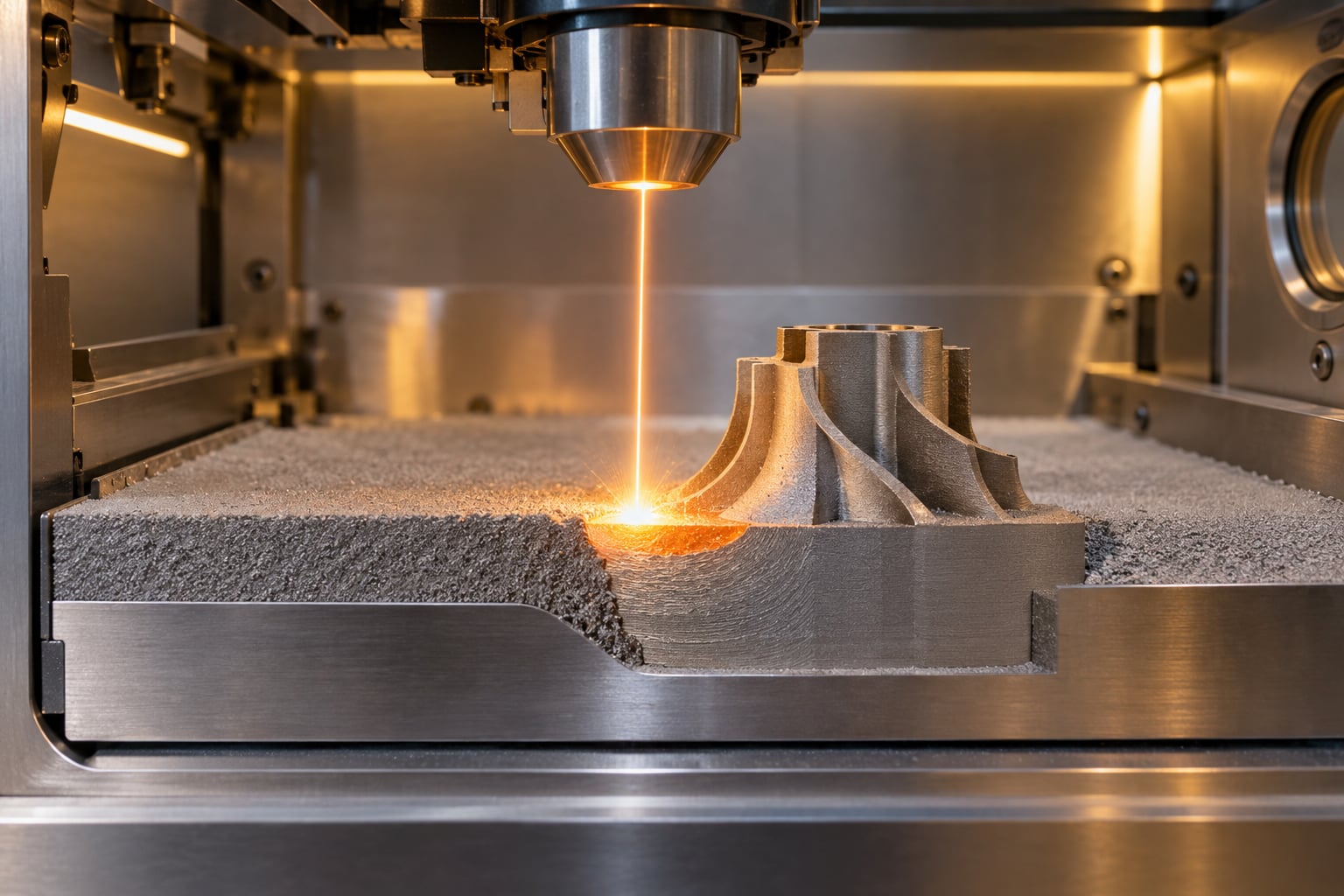 how metal 3d printing works