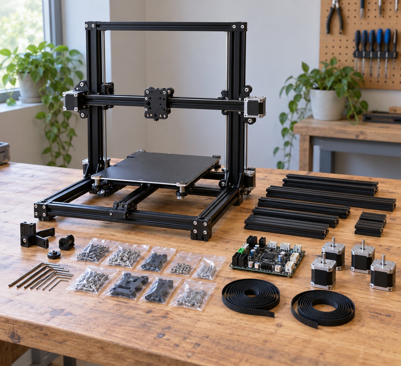 how to build a 3d printer from a kit