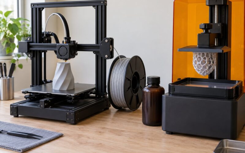 FDM vs SLA 3D Printing Differences: Materials and Precision 2026
