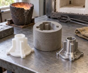 lost pla casting for metal parts explained