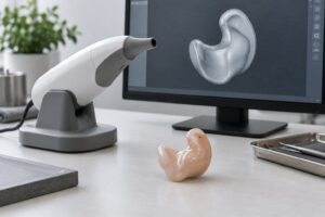 how hearing aid shells are 3d printed
