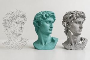 point cloud to mesh conversion explained
