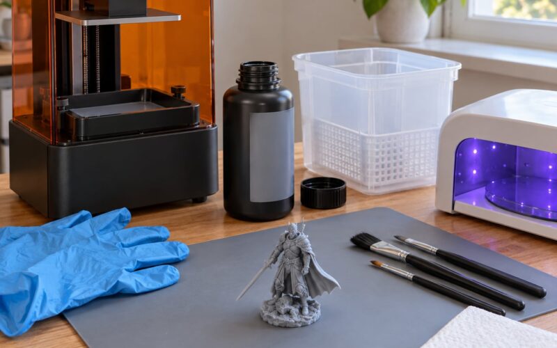 Resin 3D Printing for Beginners Step by Step: Easy Setup (2026)