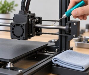 how to lubricate 3d printer rods and rails