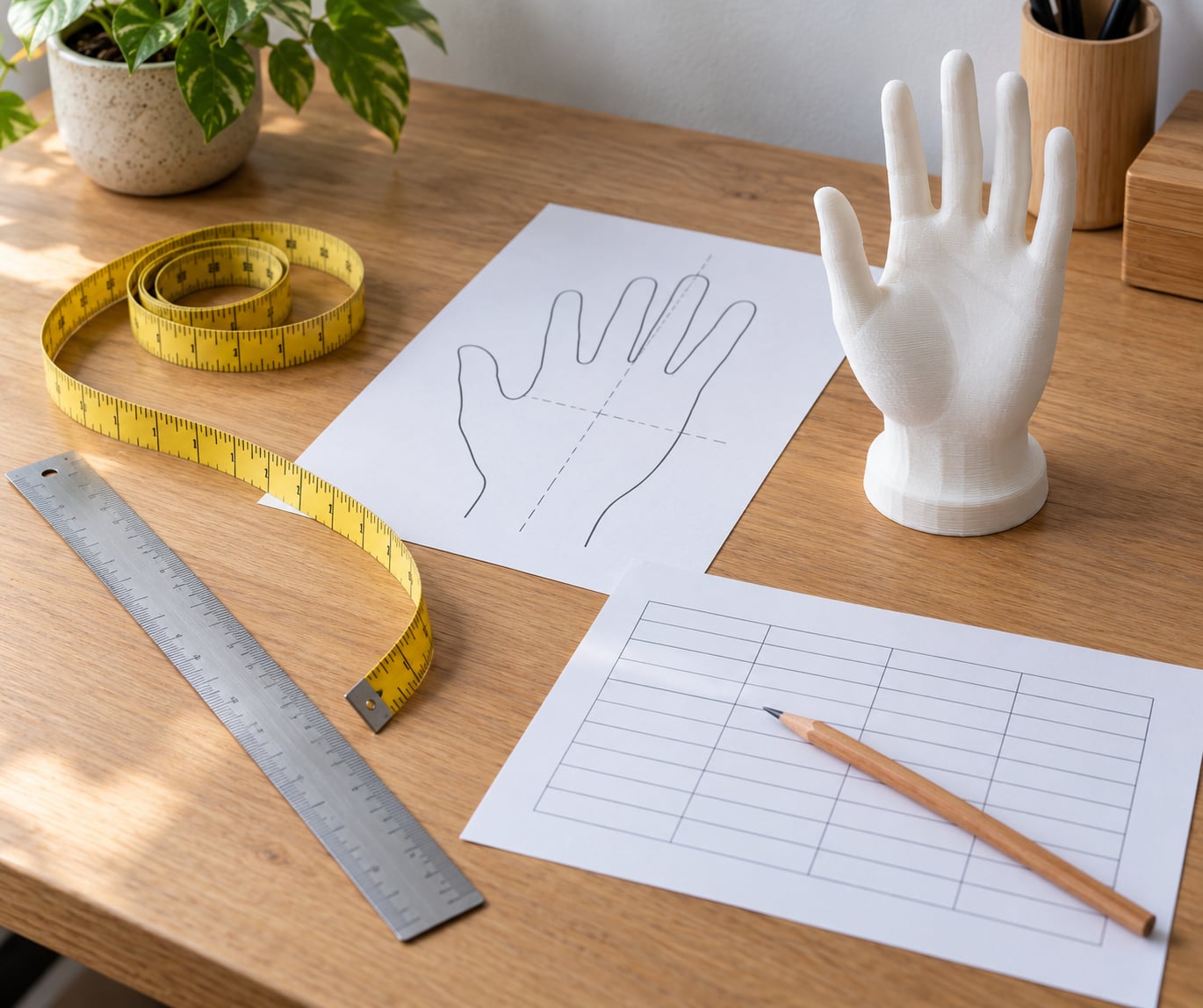 how to measure your hand for printed prosthetics