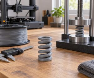 how to print functional springs