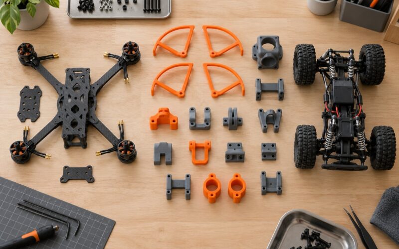 3D Printing for Drones and RC Models: Parts Guide (2026)