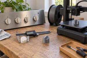 how to print a replacement knob for an appliance
