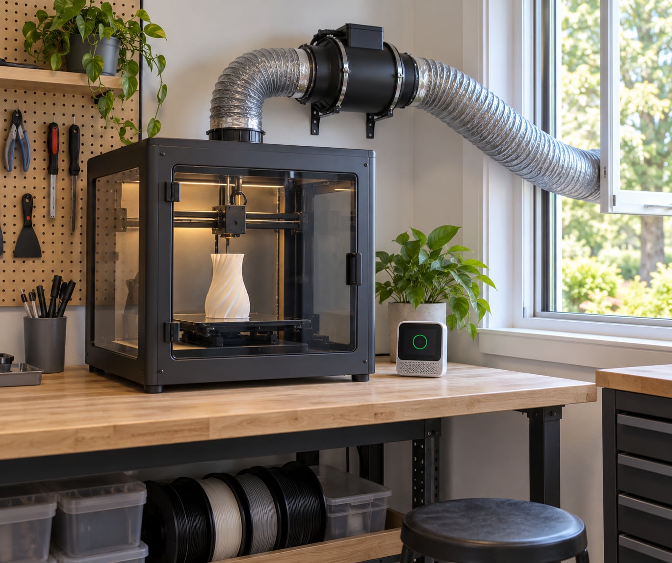 3d printing ventilation and fume safety