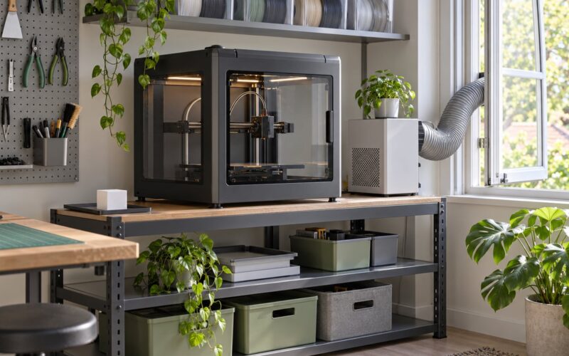How to Set Up a 3D Printing Workspace at Home (2026)