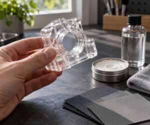how to print clear parts that look transparent