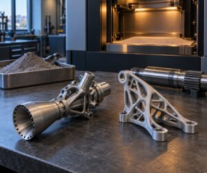 how aerospace uses 3d printed parts
