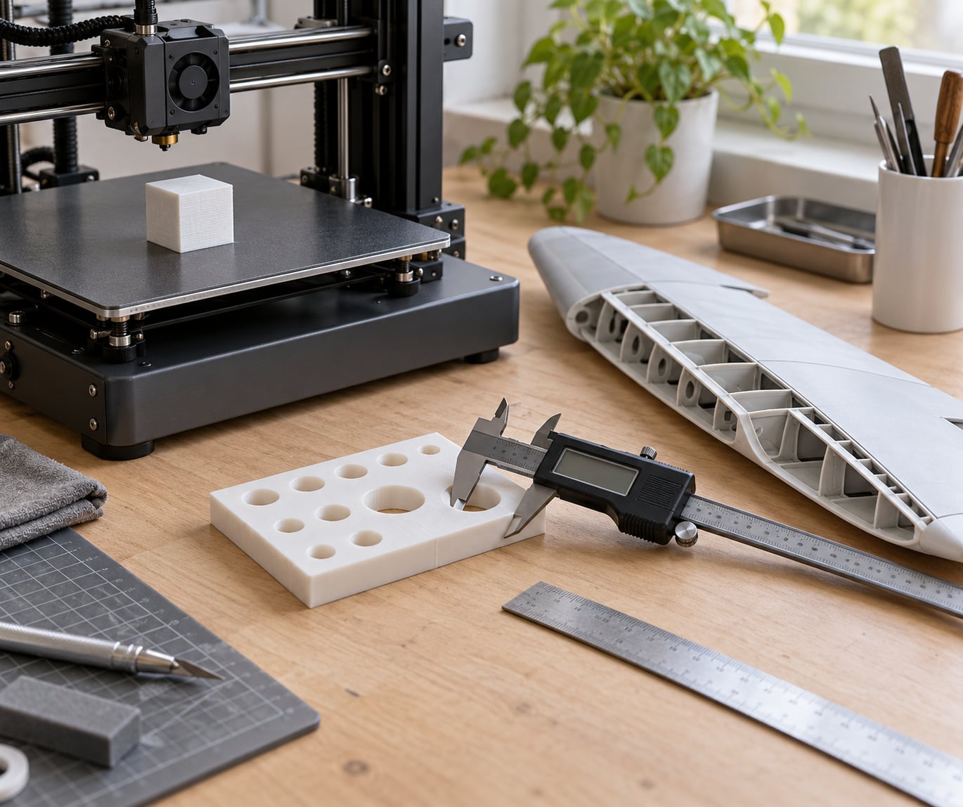 how to print scale model parts accurately