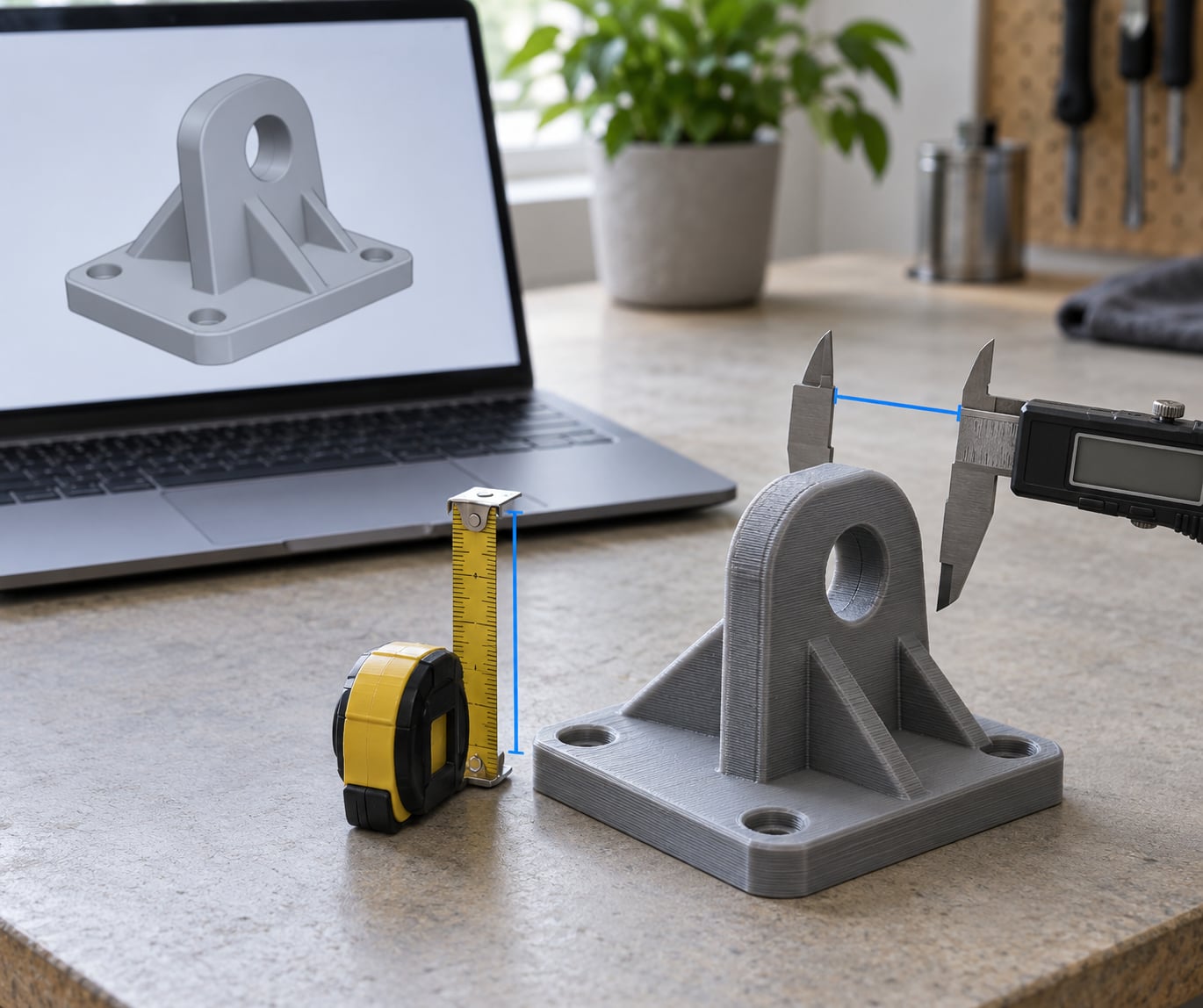 how to scale a model for 3d printing accurately