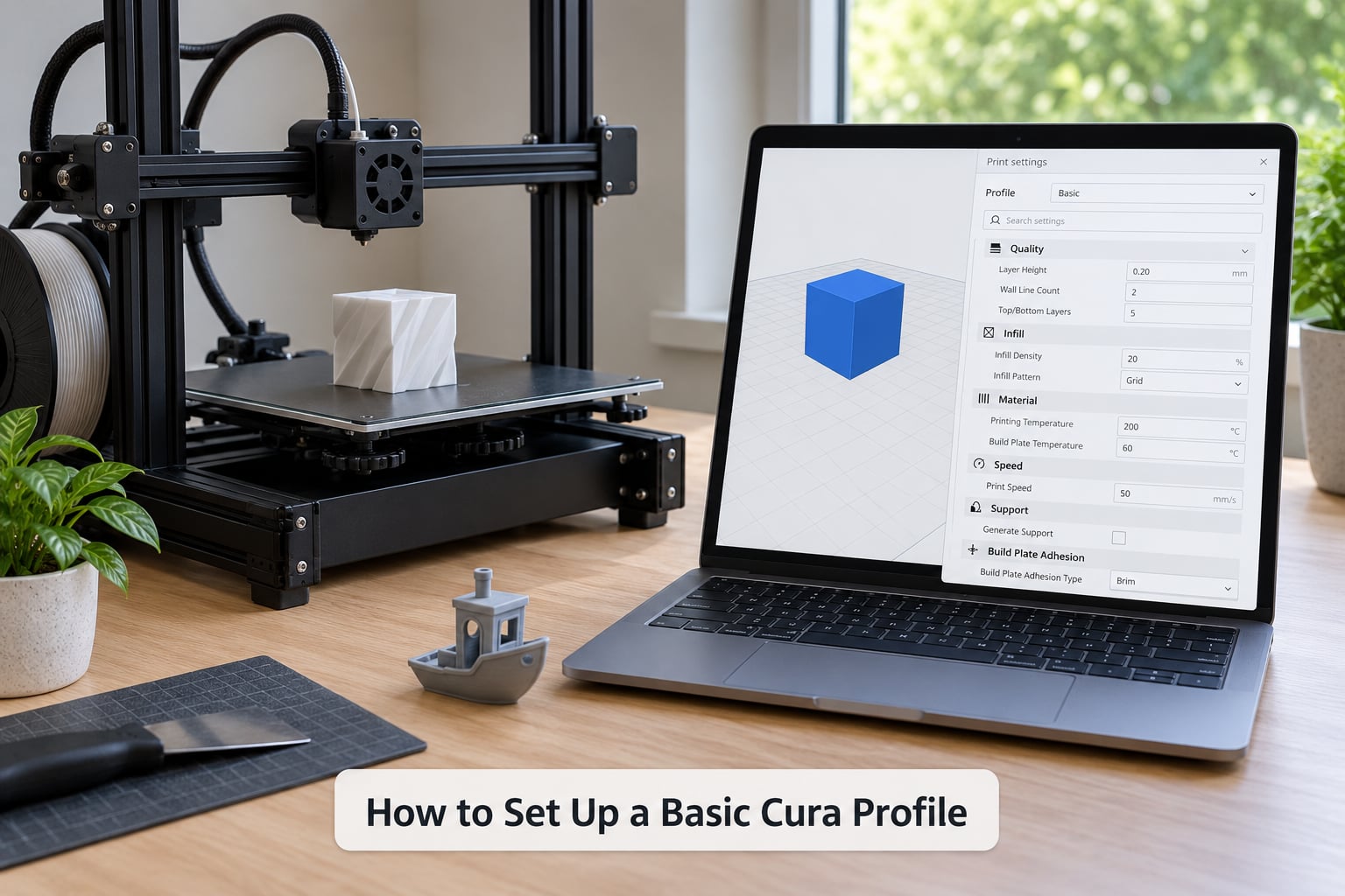 How to Set Up a Basic Cura Profile