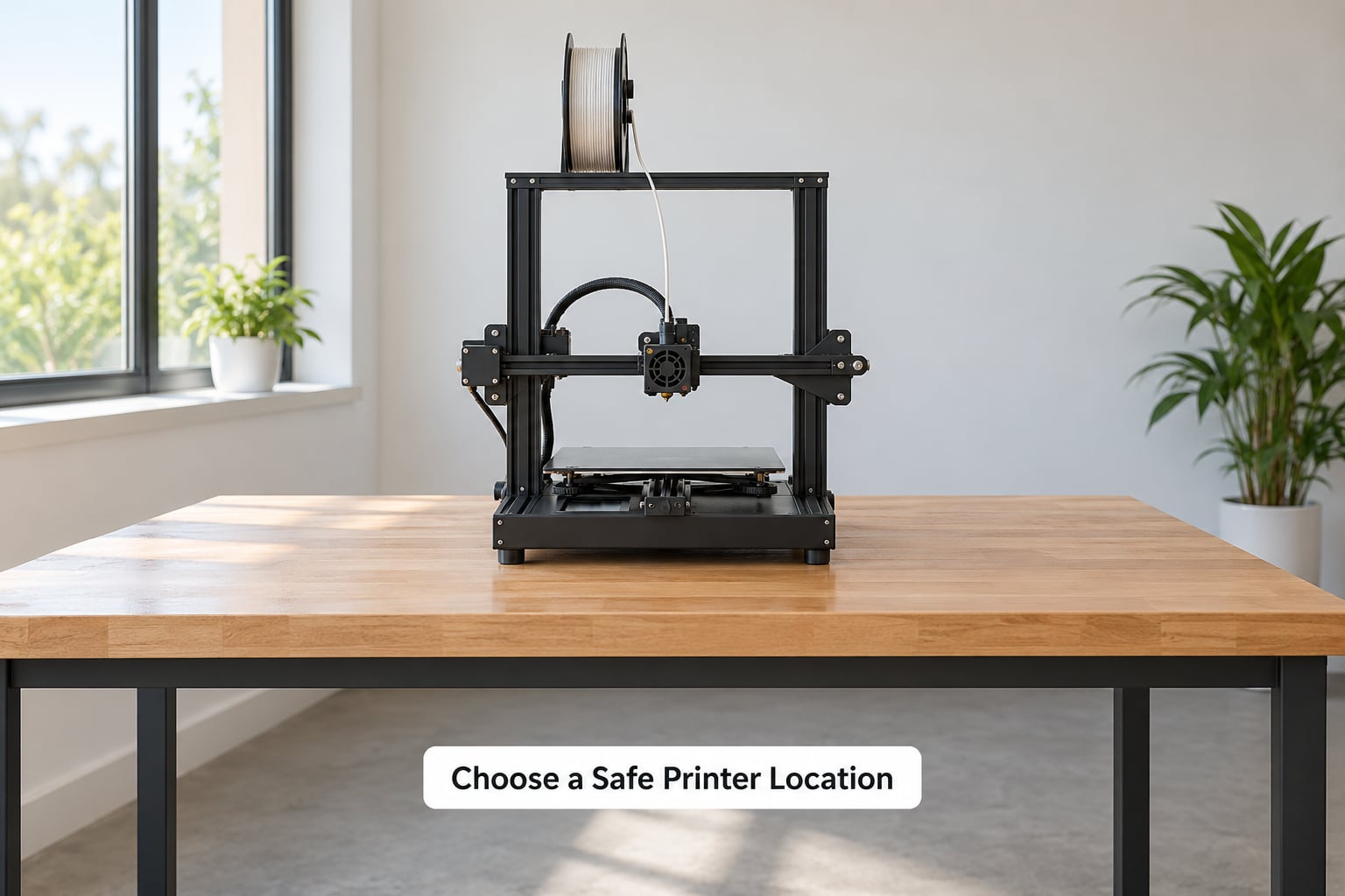 Choose a Safe Printer Location