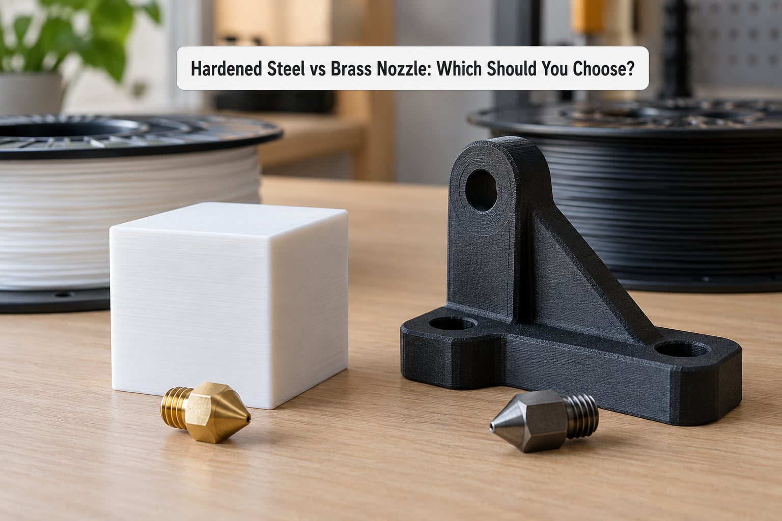 Hardened Steel vs Brass Nozzle: Which Should You Choose?