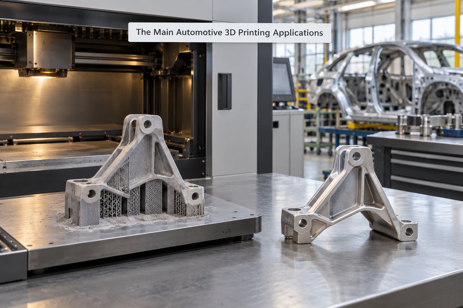 The Main Automotive 3D Printing Applications