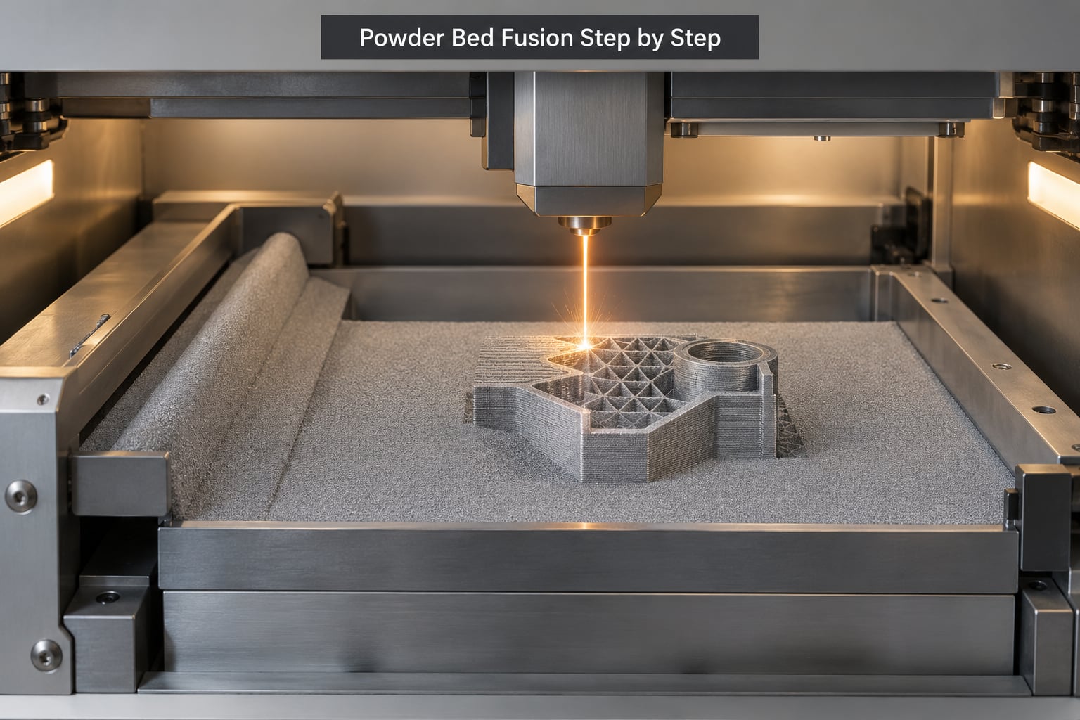 Powder Bed Fusion Step by Step