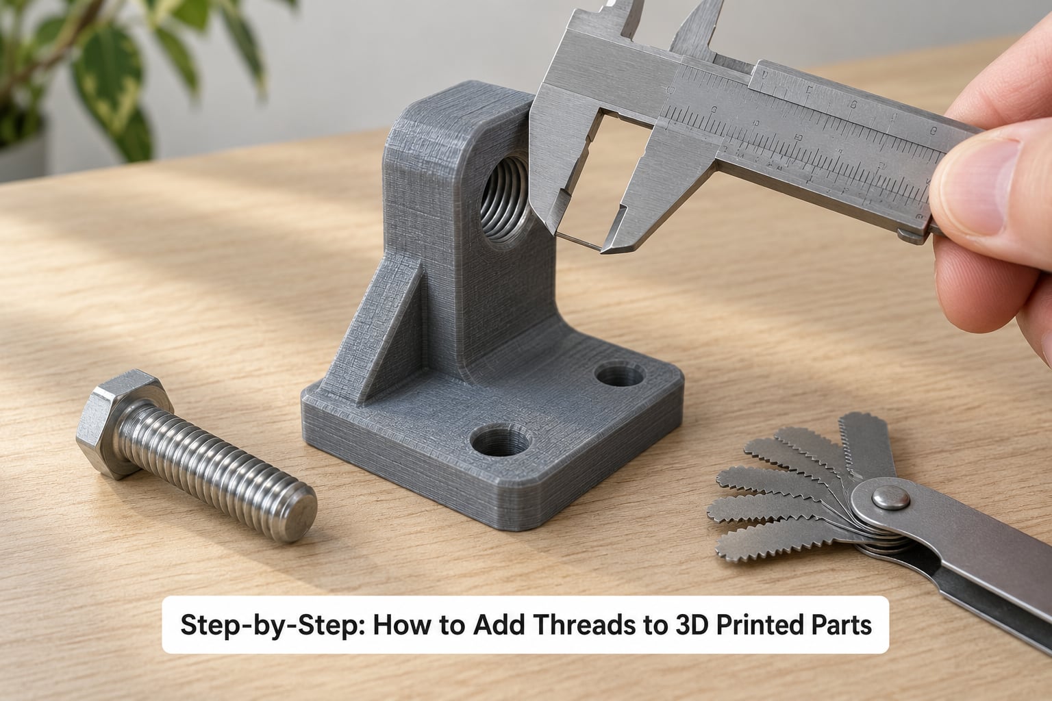 Step-by-Step: How to Add Threads to 3D Printed Parts