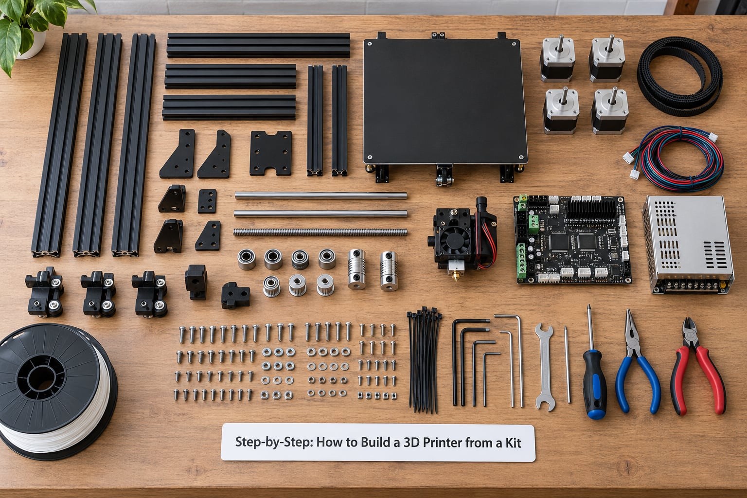 Step-by-Step: How to Build a 3D Printer from a Kit