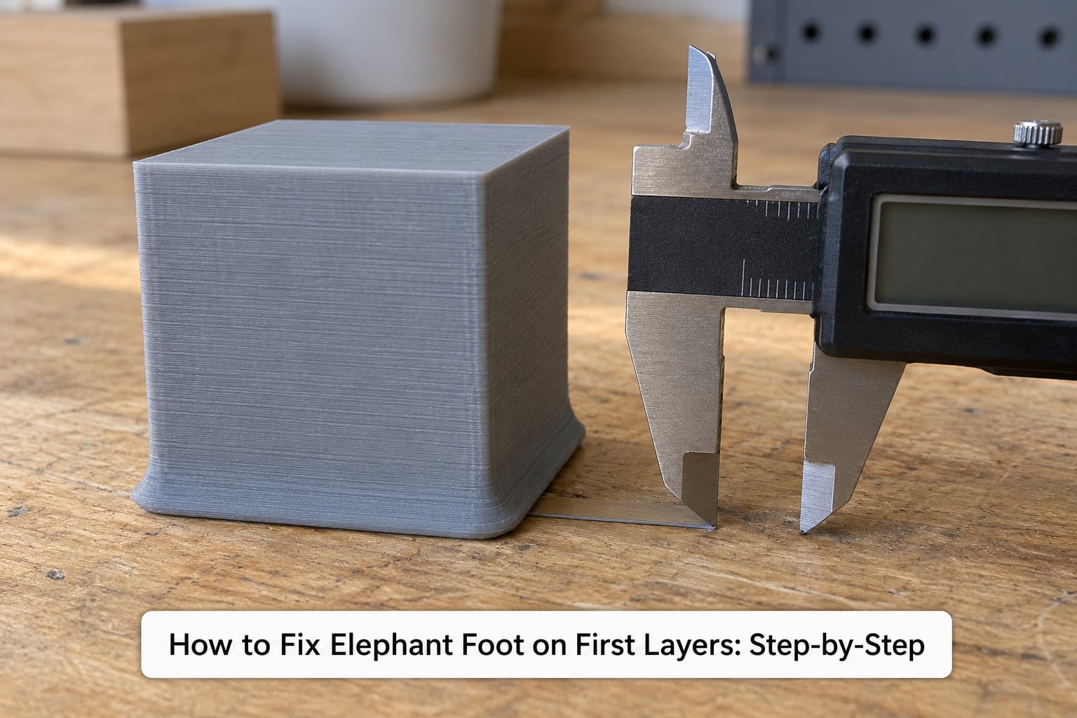 How to Fix Elephant Foot on First Layers: Step-by-Step