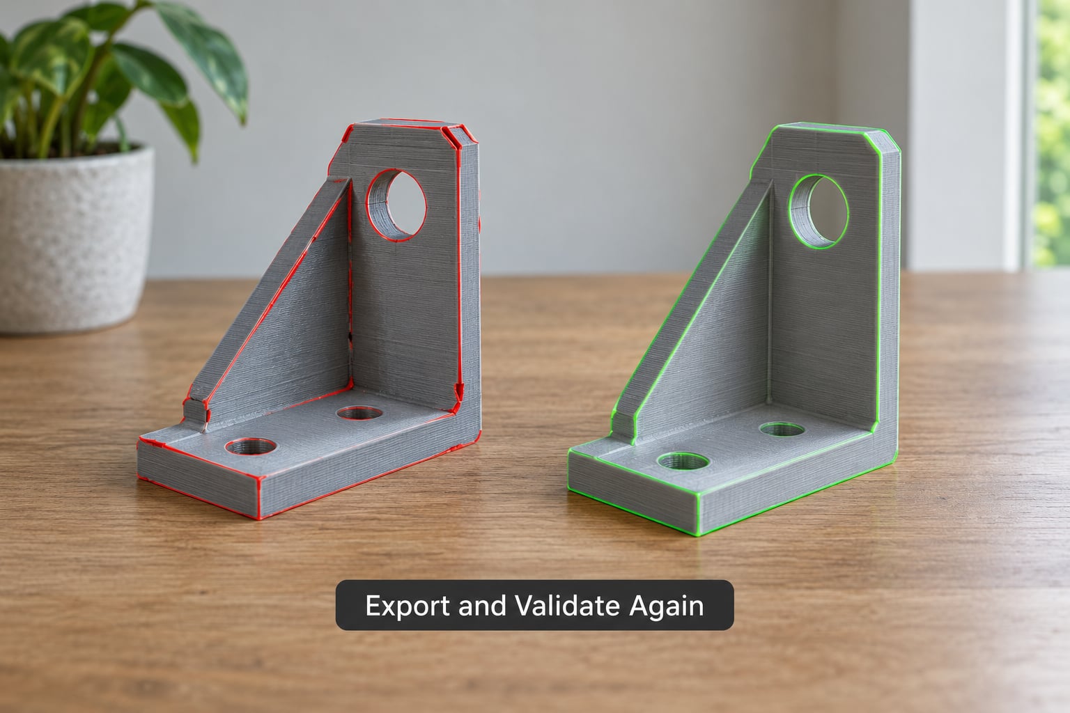 Export and Validate Again