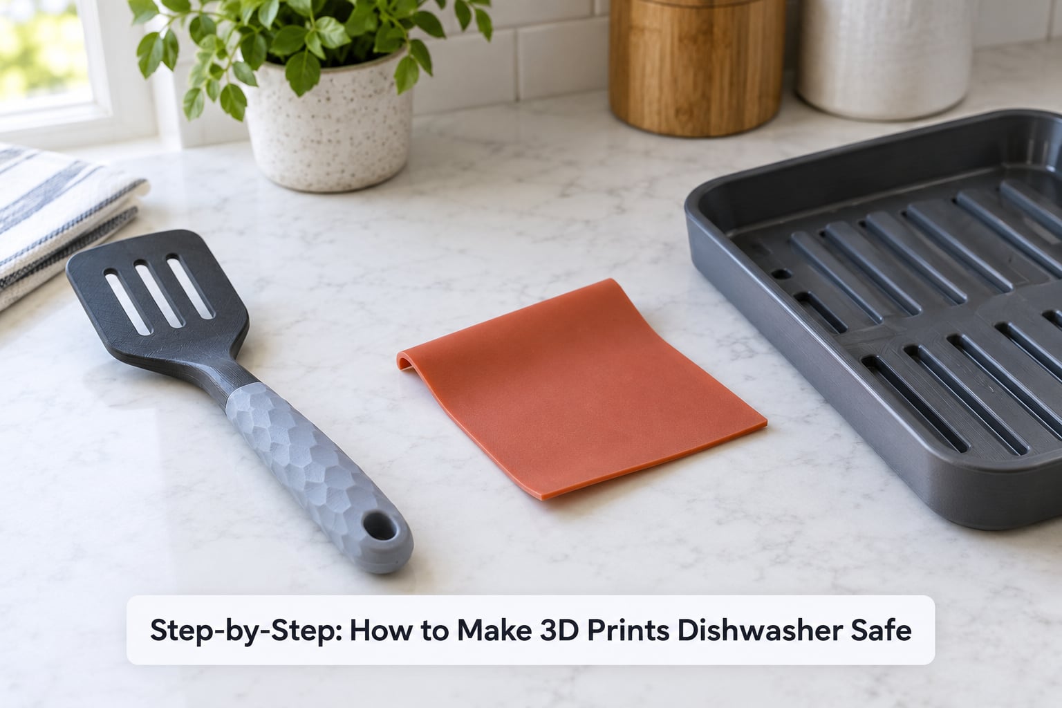 Step-by-Step: How to Make 3D Prints Dishwasher Safe