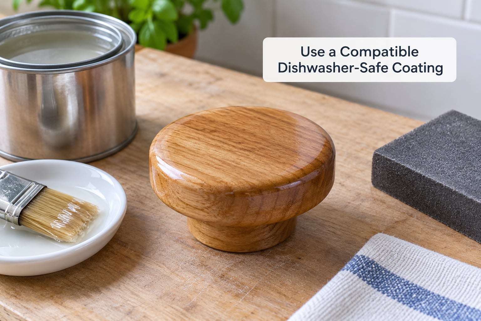 Use a Compatible Dishwasher-Safe Coating