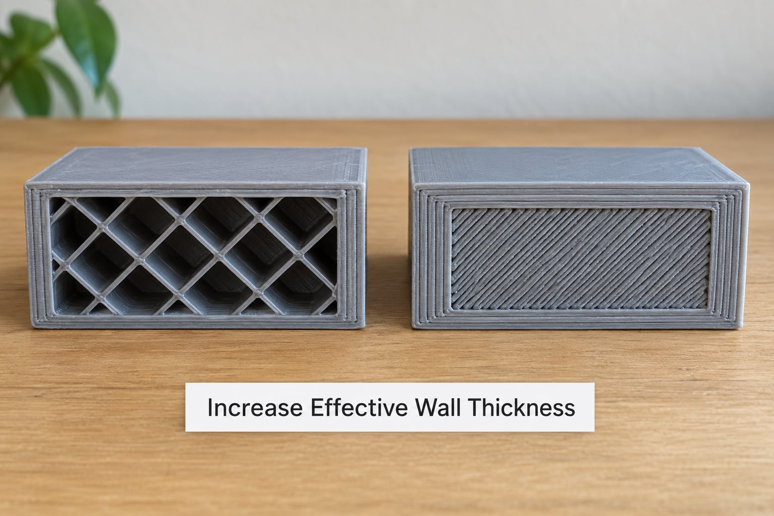Increase Effective Wall Thickness