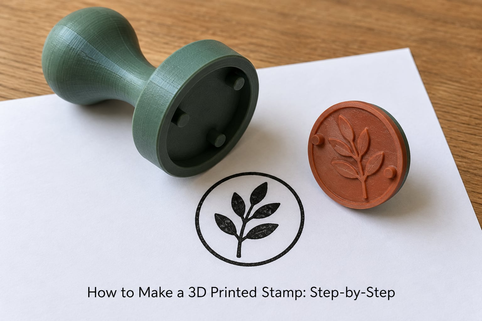 How to Make a 3D Printed Stamp: Step-by-Step